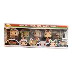 Funko Pop Marvel Guardians of the Galaxy Holiday Special 5 Pack Amazon Exclusive